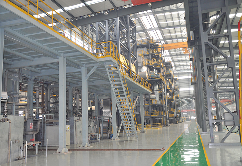 750Mm cold rolling and galvanizing line in Uzbekistan Samarkand, Uzbekistan, 200,000 tons Cold-rolled plate, annealed plate, galvanized plate 0.18～1.5×350～650㎜ 1 set 4-stand 6-high continuous ro...
