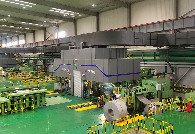 Home appliance board color coating production line of Shenzhen Huamei Plate Co., Ltd. Bao’an, Shenzhen 200,000 tons Color coated plate 0.20-0.8×1250mm 1 set of home appliance color coating line